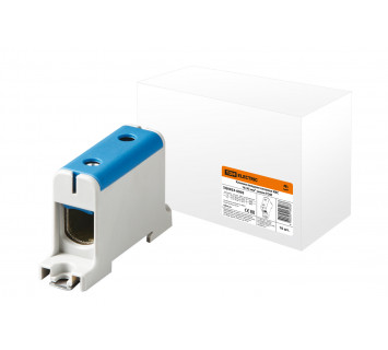 Клемма вводная силовая КВС 16-95 кв.мм. синяя TDM