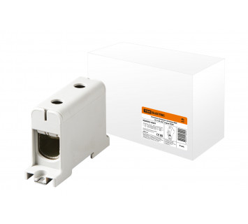 Клемма вводная силовая КВС 35-150 кв.мм. серая TDM