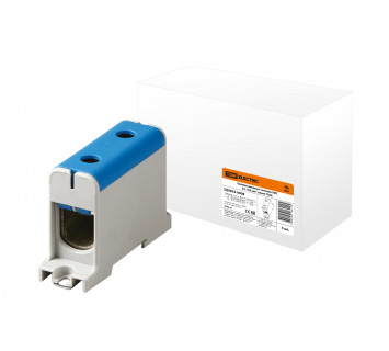 Клемма вводная силовая КВС 35-150 кв.мм. синяя TDM