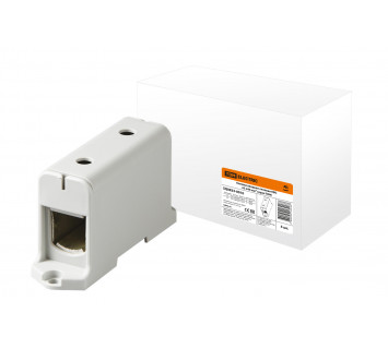 Клемма вводная силовая КВС 35-240 кв.мм. серая TDM