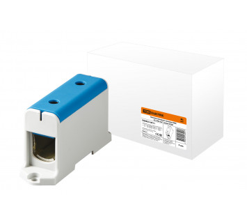 Клемма вводная силовая КВС 35-240 кв.мм. синяя TDM