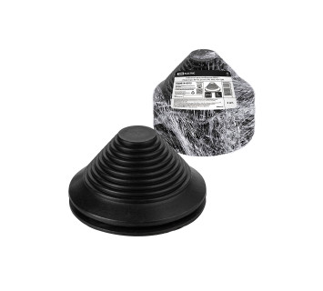 Кабельный ввод мембранный КВМП-1 (Пирамидка 80/70), резина, RAL 9005, IP54 TDM