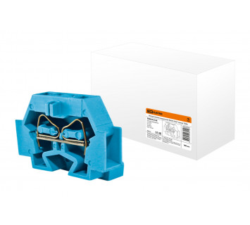 Микроклемма модульная МКМ 4мм2 синяя TDM