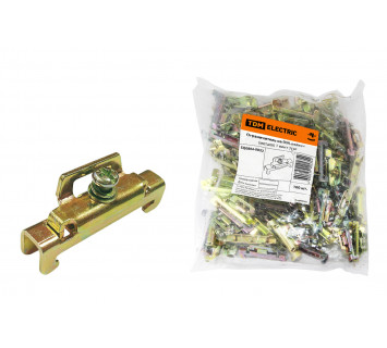 Ограничитель на DIN-рейку (металл) 1 винт TDM