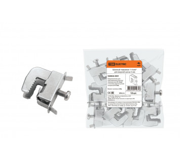 Шинный терминал 1-4 мм2 для медной шины 5 мм TDM