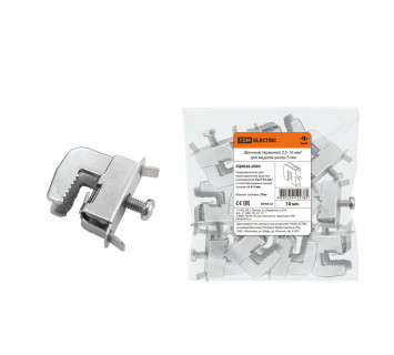 Шинный терминал 2,5-16 мм2 для медной шины 5 мм TDM