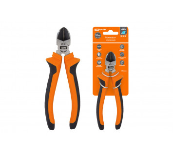 Бокорезы (кусачки), с двухкомпонентными рукоятками, CR-V сталь, 180 мм, серия 