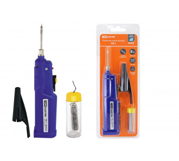 Паяльник автономный ПА-1, батареи типа 3хАА , с припоем 