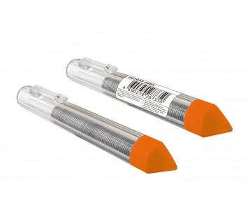 Припой с канифолью и флюсом (60% Sn/40% Pb) в пластиковой тубе d1мм 16 гр 