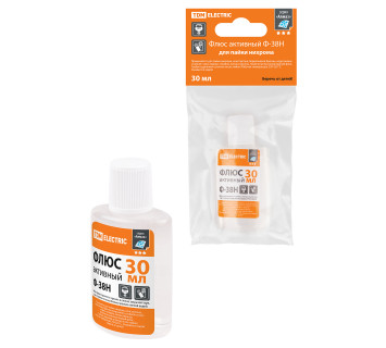 Флюс активный Ф-38Н, для пайки нихрома, 30 мл, дозатор, инд. упаковка, серия 