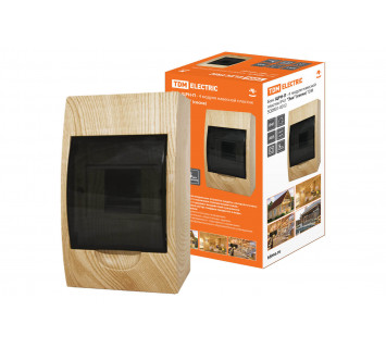 Бокс ЩРН-П-4модуля навесной пластик IP41 