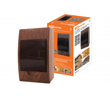 Бокс ЩРН-П-4модуля навесной пластик IP41 