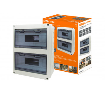 Бокс ЩРН-П-24 модулей навесной пластик IP65 TDM