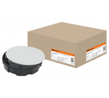 Монтажная коробка У194 СП D75х15мм, крышка, TDM