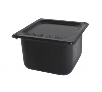 Коробка протяжная ОП металлическая У-994 IP31 грунт., без уплотнителя TDM