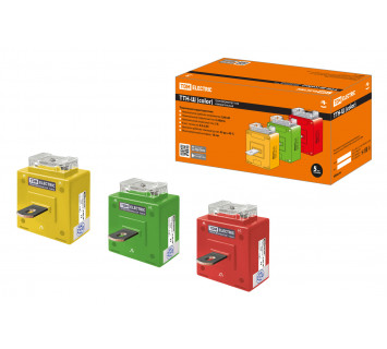 Трансформатор тока измерительный ТТН-Ш 600/5- 5VA/0,5-Р (3 шт., color) TDM