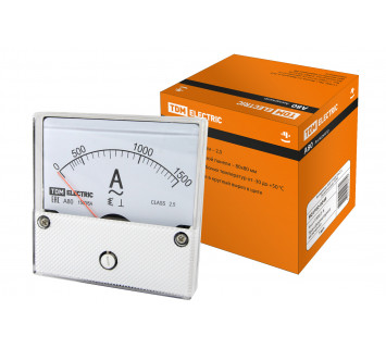 Амперметр А80 1500А/5А-2,5, (поверенный), TDM