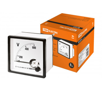 Вольтметр В72П 600В-1,5 TDM