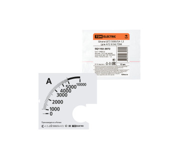 Шкала Ш72 5000/5А-1,5 (для А72 Х/5А) TDM