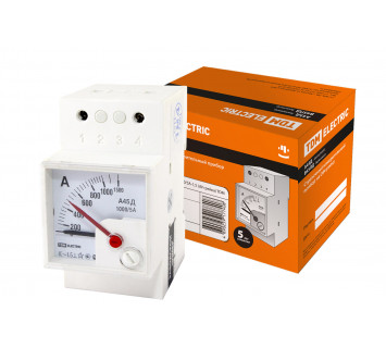 Амперметр А45Д 1000/5А-1,5 (DIN-рейка) TDM