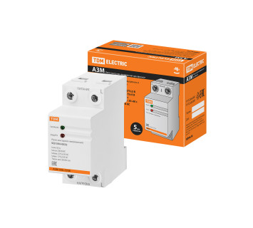 Реле напряжения 1ф АЗМ 50А-230В TDM