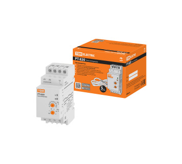 Реле температуры РТ-820 (-5+40С, 24-240В АС/DC, с датч. IP67) TDM